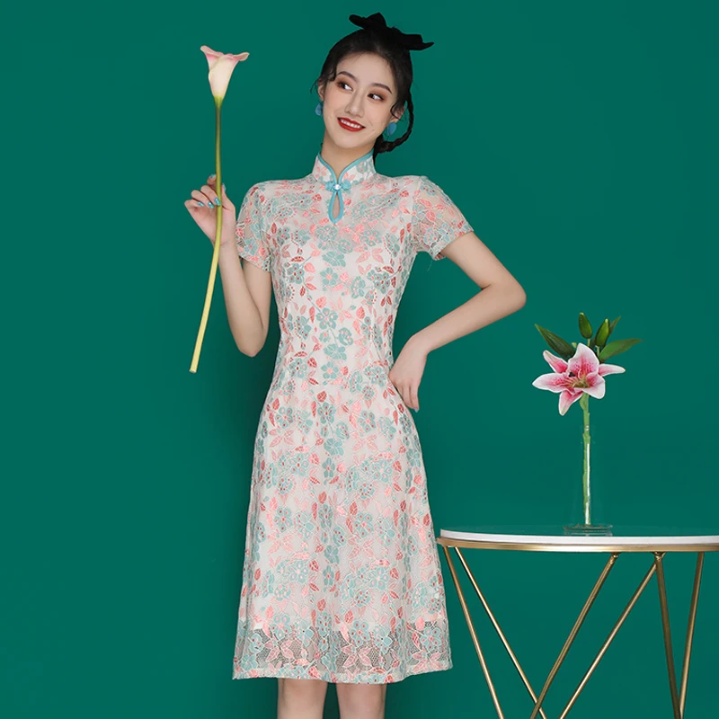 Платье женское облегающее с цветочным принтом в Корейском стиле | Тематическая