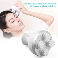 waterproof electric head massage wireless scalp massager prevent hair loss promote hair growth tools vibrating brain care