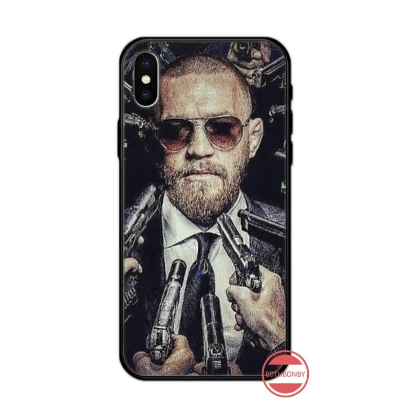 

Conor Mcgregor The King Phone Case for iPhone 11 12 pro XS MAX 8 7 6 6S Plus X 5S SE 2020 XR high quality Anti-fall capa