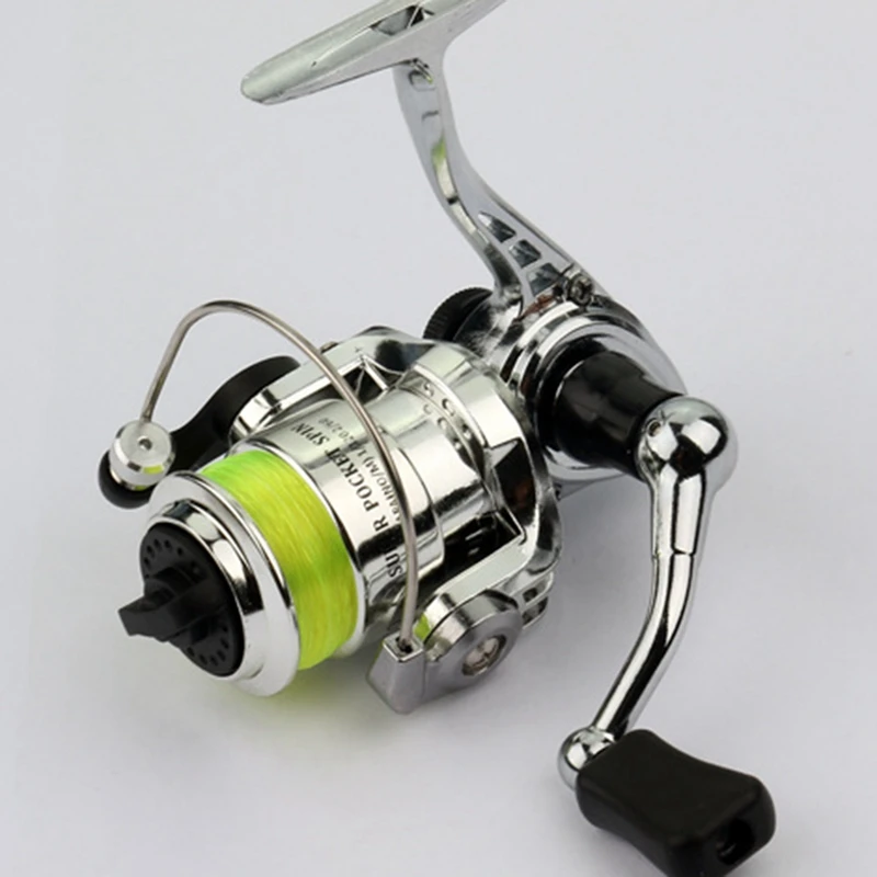 Карманная Катушка для спиннинга EMMROD XM100 рыболовные снасти из сплава маленькая