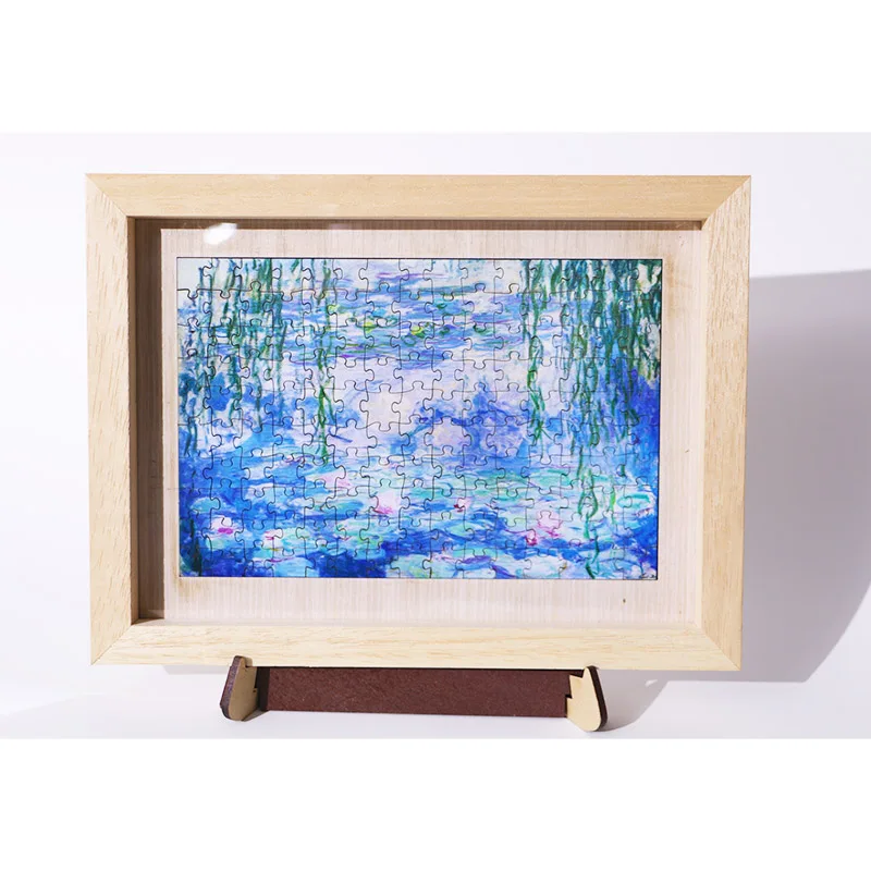 Эксклюзивное создание из бутика Микеланджело фоторамка головоломка Деревянный