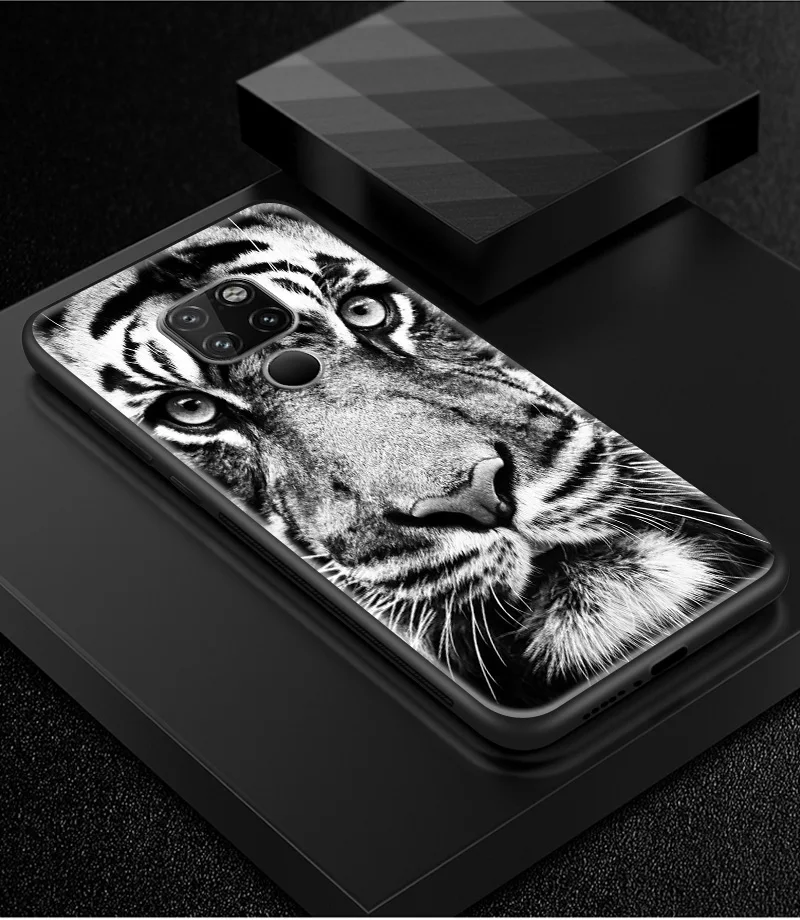 Чехол из закаленного стекла для huawei Enjoy 9s Honor 7A Pro 7C 7X 8A 8X9 10 Lite Magic 2 Play mate 20 Pro Nova2 3 4 Design Animal Capa