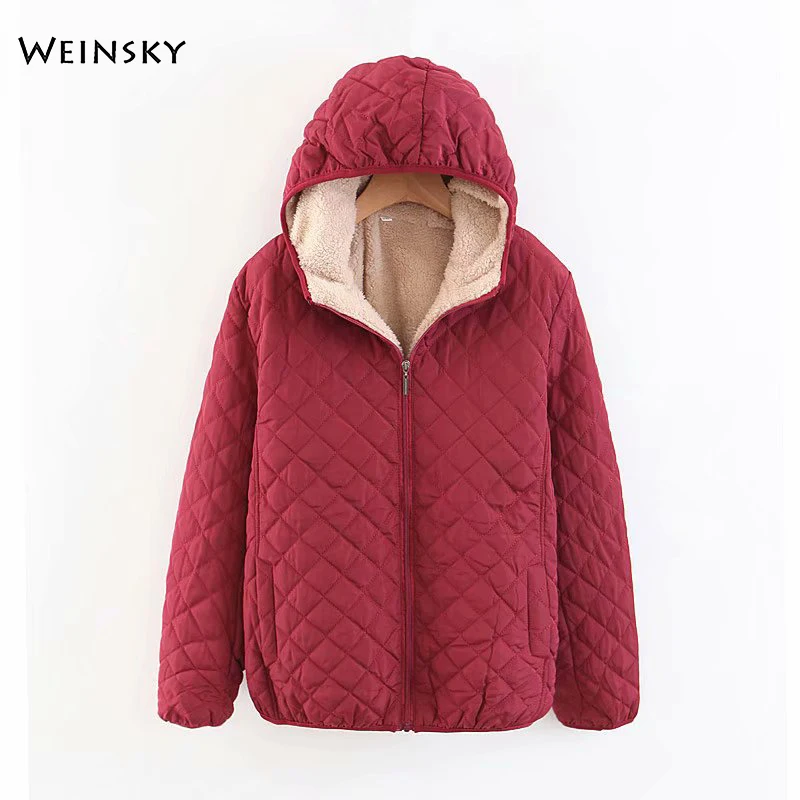 Куртка женская хлопковая Повседневная с капюшоном теплая парка длинным рукавом