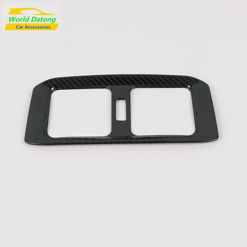 

Interior Rear Air Conditioning Armrest Outlet Vent Panel Stainless Steel Trim 1pcs Decoration for Toyota RAV4 2019 2020