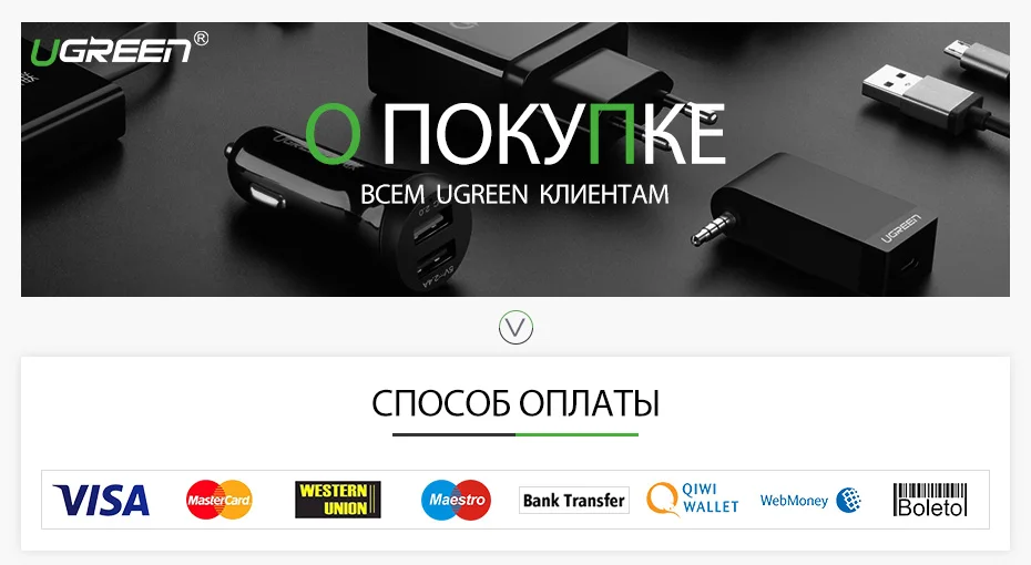 Ugreen Кабель Micro USB 2.4A Кабель для быстрой зарядки данных для Xiaomi Redmi Note Huawei HTC Кабель для зарядки мобильного телефона Кабель Micro USB