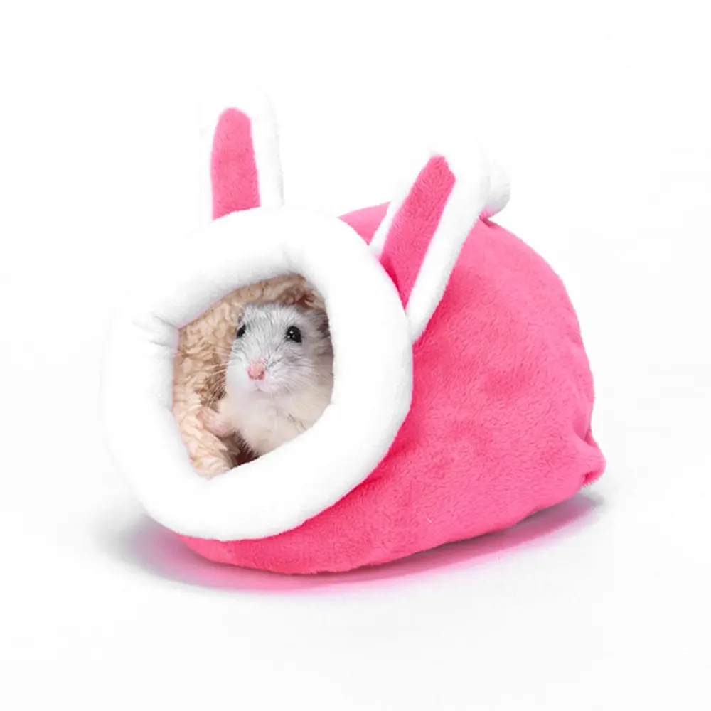 Pet Cage for Hamster Accessories Bed Mouse Cotton House Small Animal Nest Winter Warm For Rodent/Guinea Pig/Rat/Hedgehog New | Дом и сад