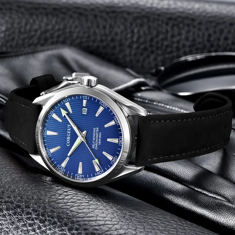 Мужские часы Топ люксовый бренд corgeut модные спортивные мужские