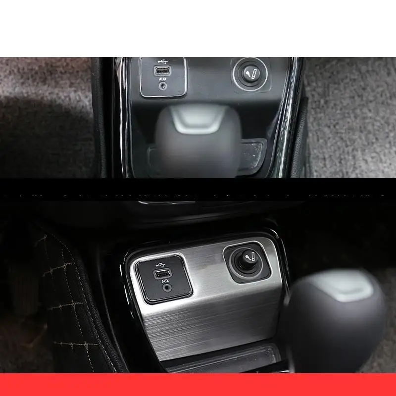 Automovil Decorative Automobile Chromium Cup Lighter Panel Interior Modification Mouldings Parts Protecter 17 FOR JEEP Compass | Автомобили