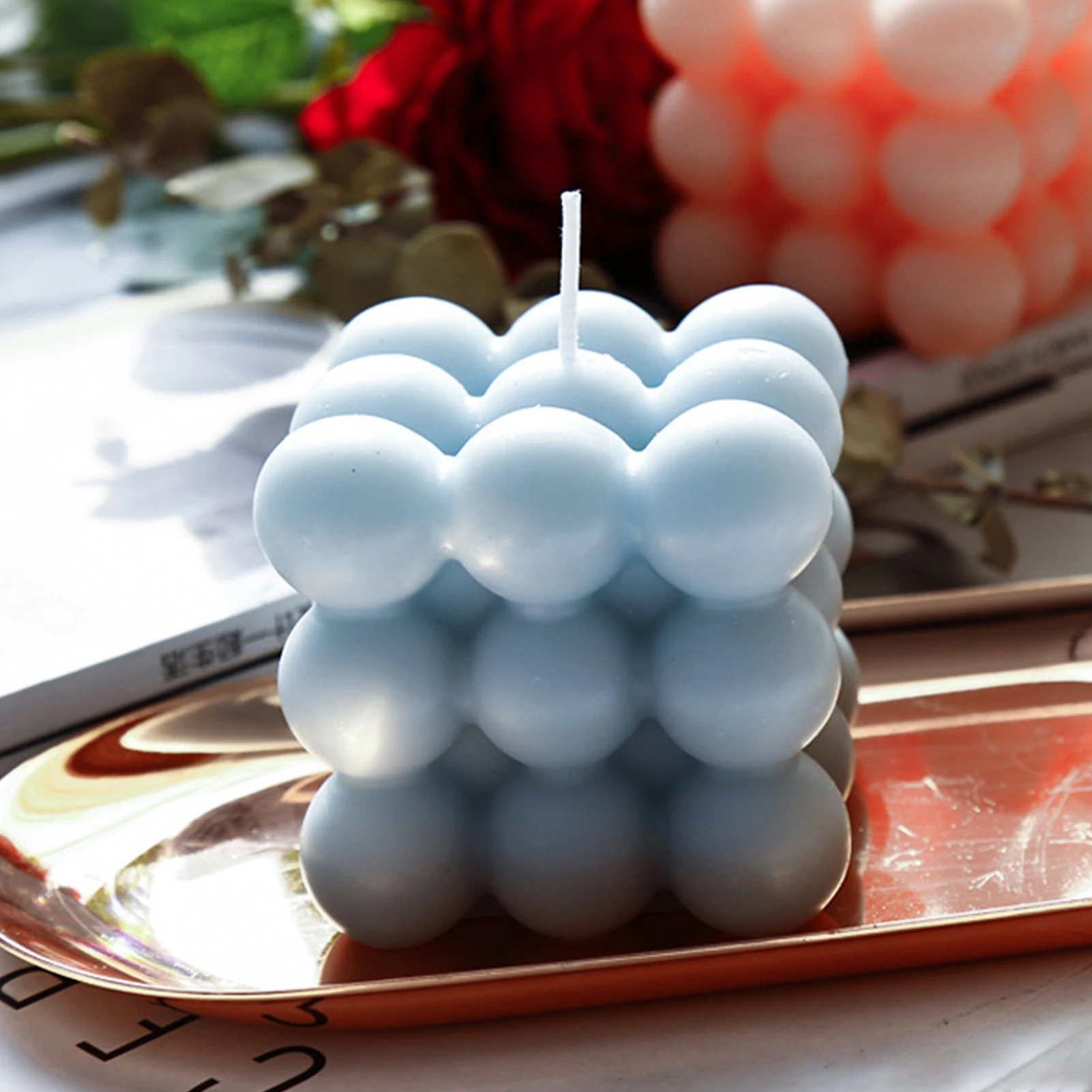 

Bubble Candle Soy Pure Wax Gifts For Home Ornaments Pure Plant Ingredients Nearly No Soot Formation Various Fragrance