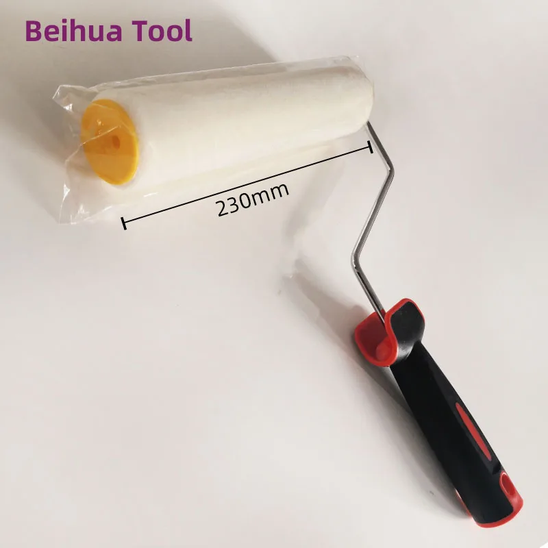 9inch Paint Roller Brush 1.2m Extension Pole kit Rollers for Wall Decoration Rod Painting Tools sets Wool Nap 4mm Velour | Обустройство