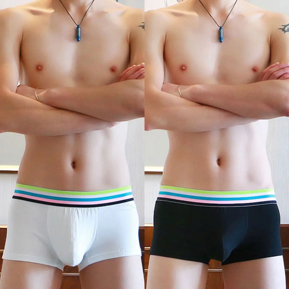 

Mens Boxers Underwear Cotton Button U Convex Triangle Panties Male Underpants Button U Convex Triangle Panties Male Underpants