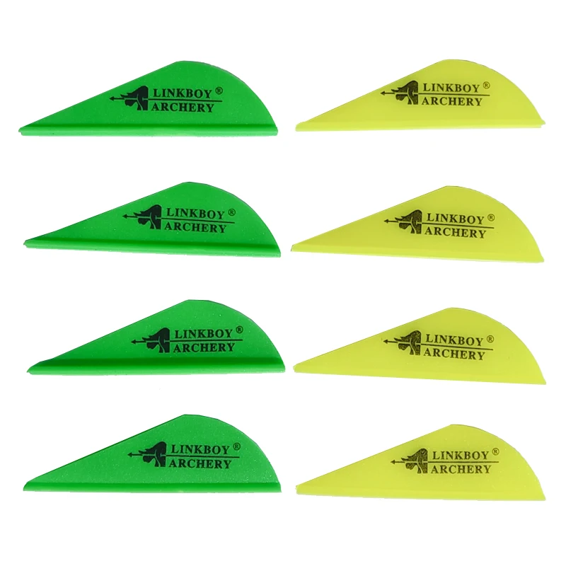 36pcs Linkboy Archery 2&quot Vane Arrow Fletching Feathers Vanes Compound Traditional Bow Hunting and Shooting DIY |