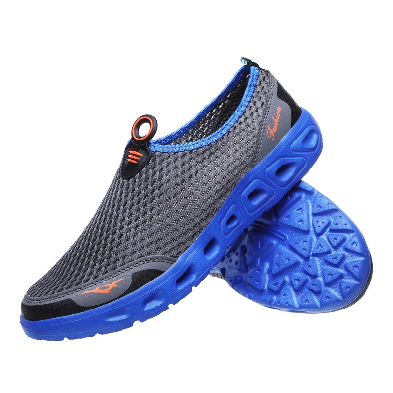 

Men Shoes Wo new summer net outdoor sports leisure beach couple shoes men's