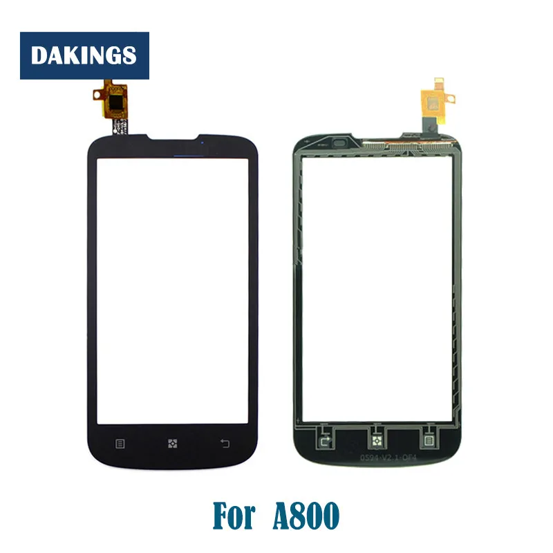 

moranca 4.5'' Sensor Panel Touch Screen for Lenovo A800 A 800 Touch Screen Digitizer Front Glass Touchscreen Replacement Parts