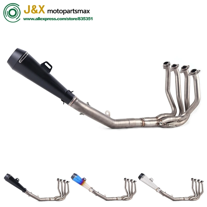 Полная выхлопная система предотвращения скольжения для мотоцикла Kawasaki Z800