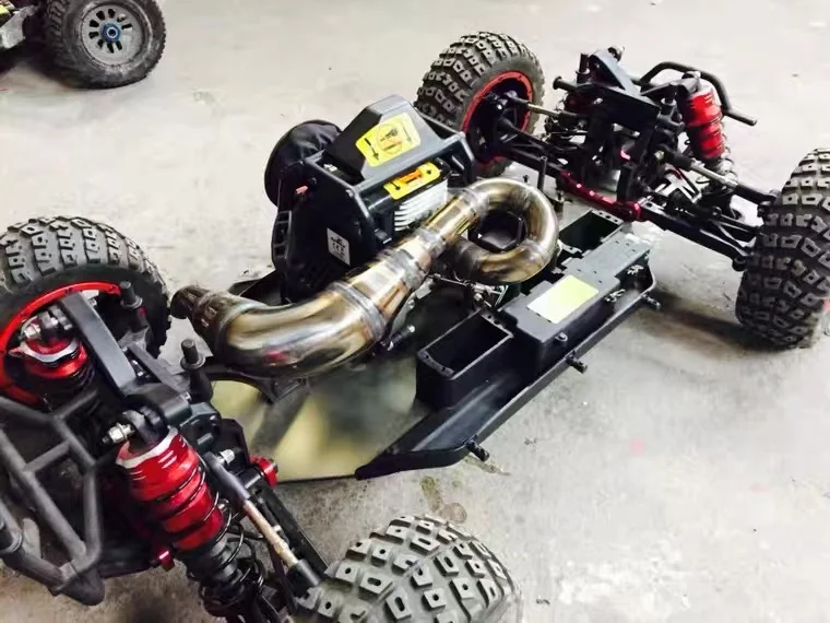 Выхлопная труба Rattlensnake для LOSI DBXL глушительная версия | Игрушки и хобби