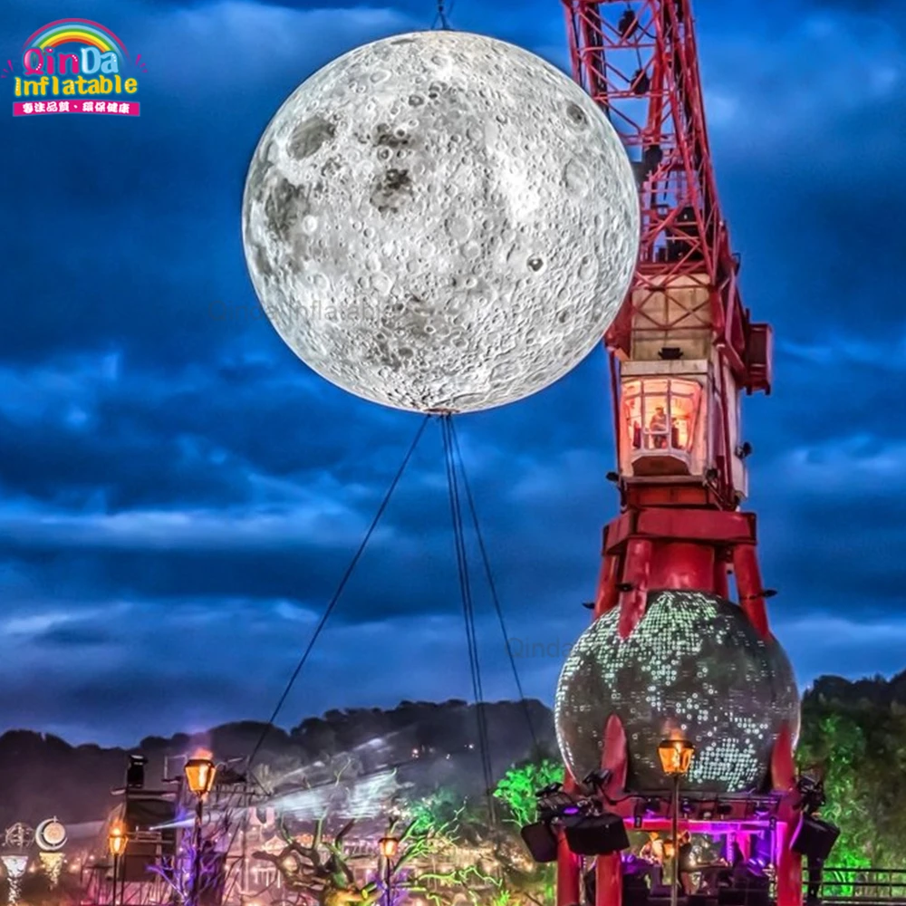 Освещение надувные воздушные шары земля Глобус Луна гигантский надувной