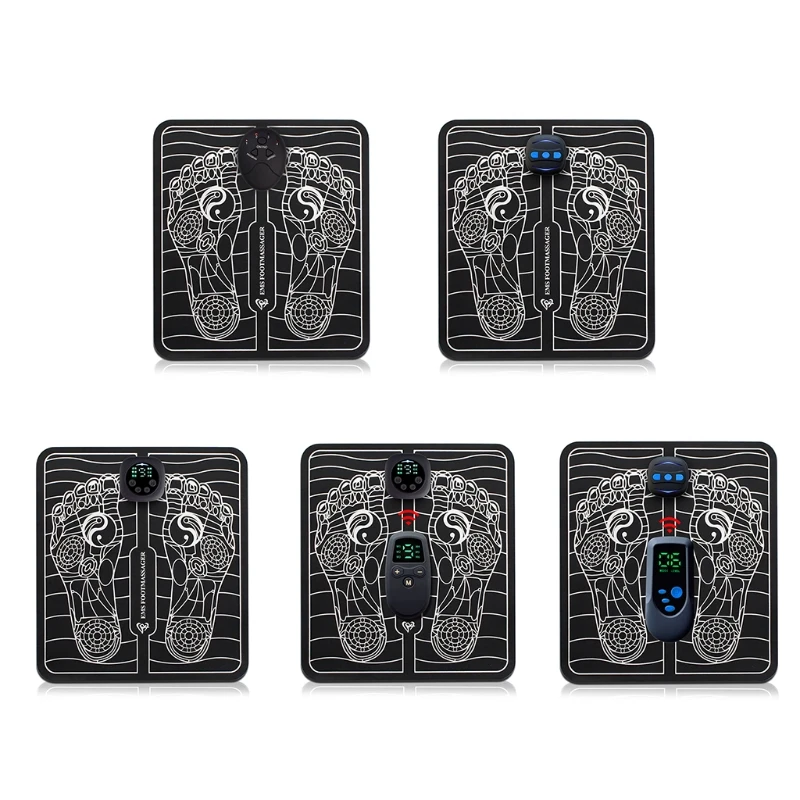 

Q1FB Electric Intelligent EMS Foot Massager Pulse Acupuncture Leg Reshaping Improves Circulation Pain Relief Therapy Mat