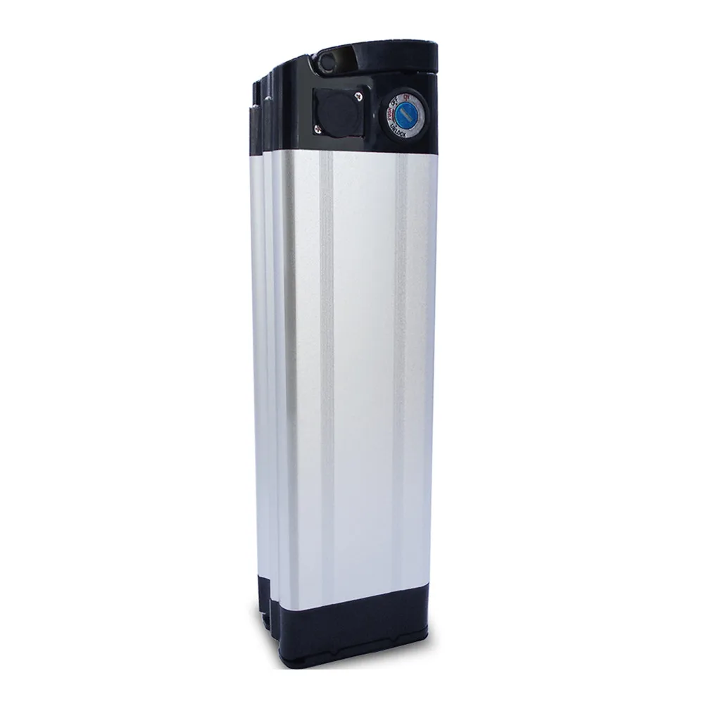 Free shipping folding city e-bike battery pack silver fish seat tube 24v 36v 48v 10ah 12ah 15ah 20ah li-ion | Спорт и развлечения