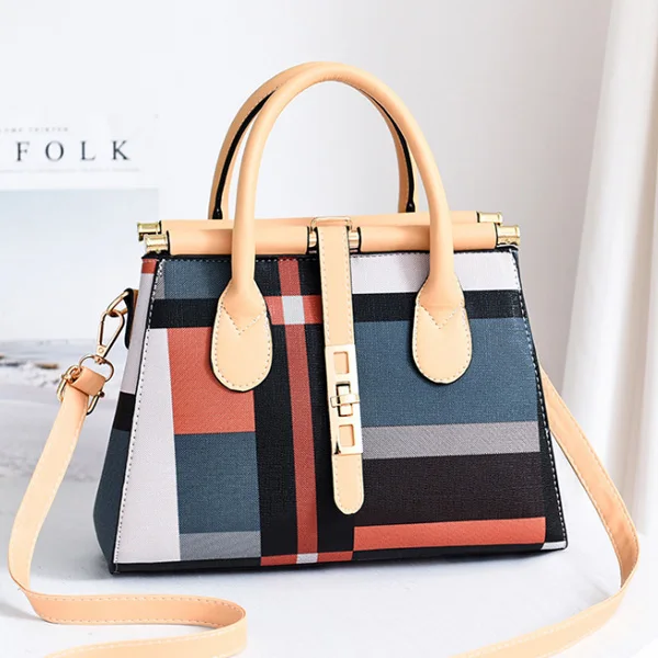 Beige ACELURE сумка женская сумка модная женская сумка из искусственной кожи Сумка-тоут женская дизайнерская Лоскутная сумка женская повседневная большая сумка на плечо - Цвет: Beige