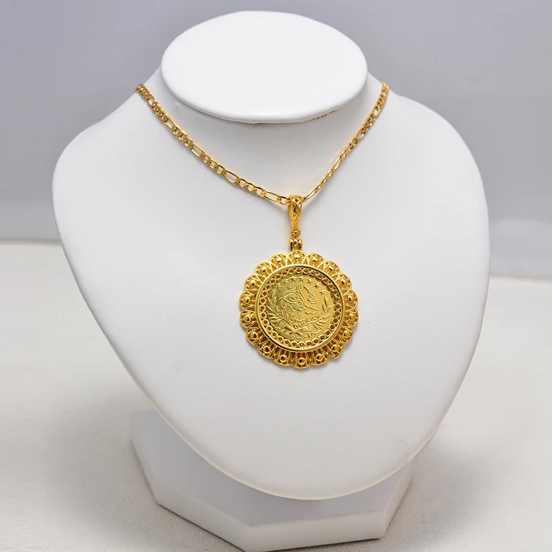 Подвеска в виде старинной монеты Rabian мусульманский кристалл маленькая для