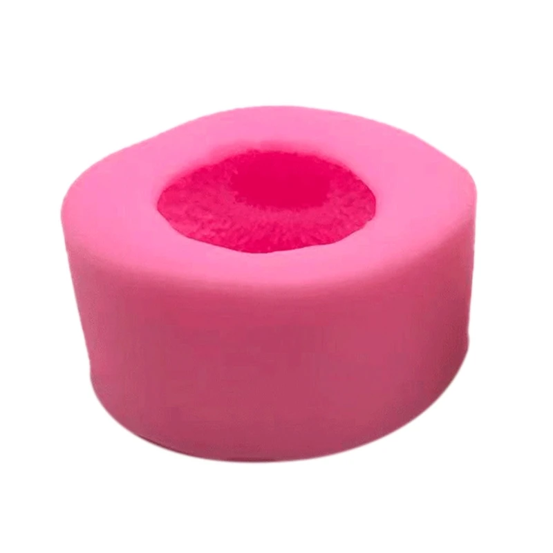 

3D плоская силиконовая форма в виде медведя для свечей, прозрачная смола, форма для карамельного пудинг, Искусственная елка, форма для аромат...