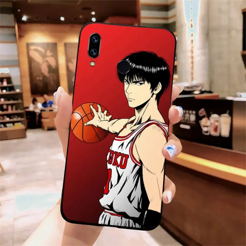 

Slam dunk Anime painting shell Phone Case For Xiaomi Redmi note 7 8 9 t k30 max3 9 s 10 pro lite