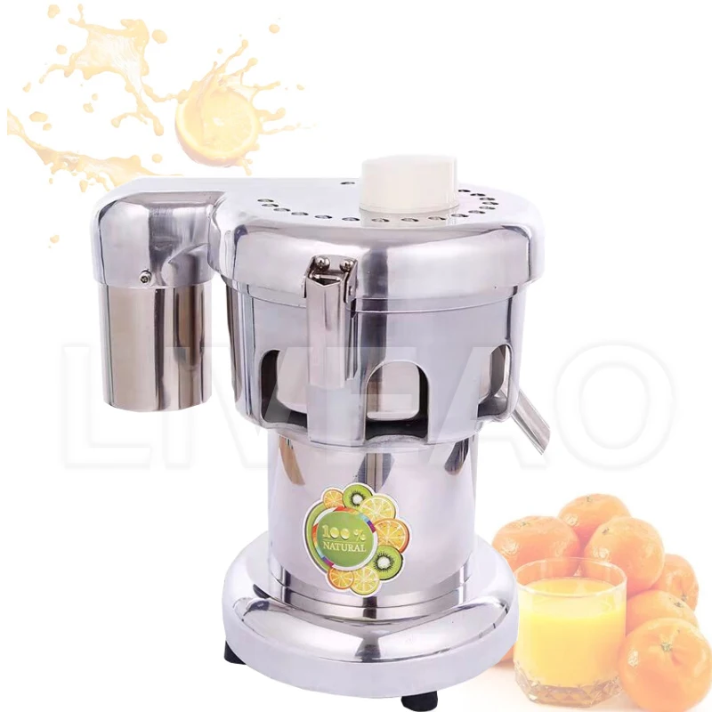 

Commercial Orange Electric Juicer Machine Extractor Stainless Steel Fruit Vegetable Press Juice Squeezer