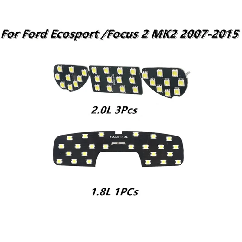 

12V White Car LED Dedicated Reading Light Interior Light Dome Lamp Map Light Roof Light For Ford Ecosport /Focus 2 MK2 2007-2015