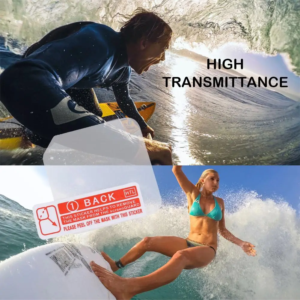 Защитная пленка для крышки объектива водонепроницаемая Набор GoPro Hero 5 Session and 4 Action