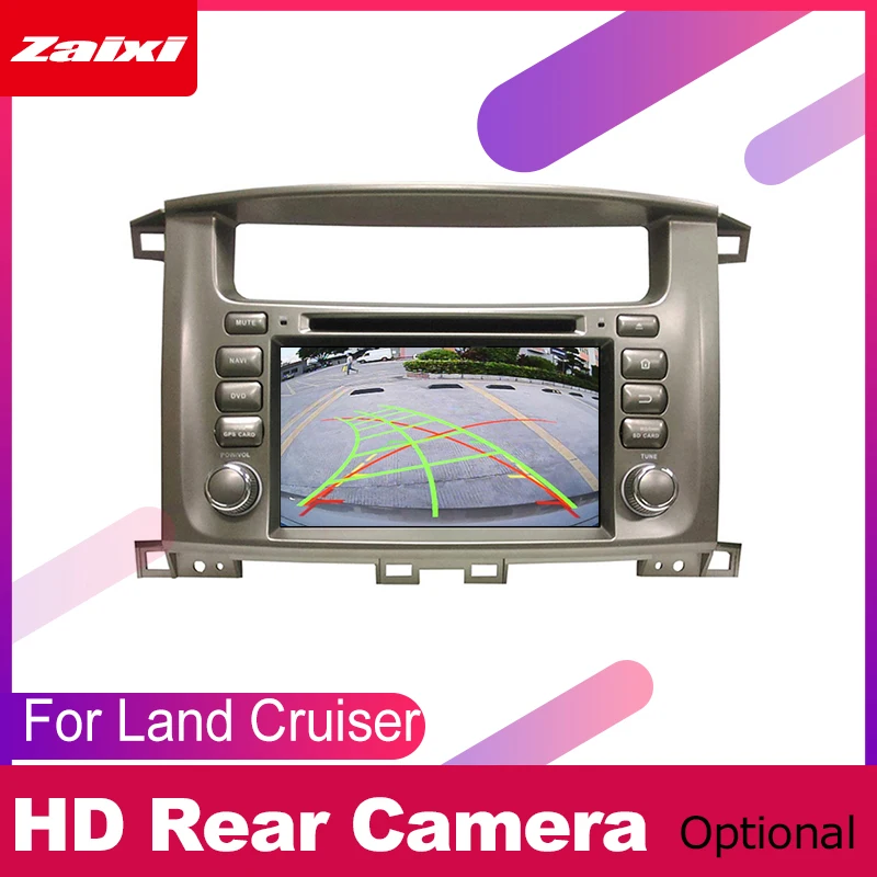 Автомобильные аксессуары для Toyota Land Cruiser 100 2002 2008 Android GPS навигация DVD