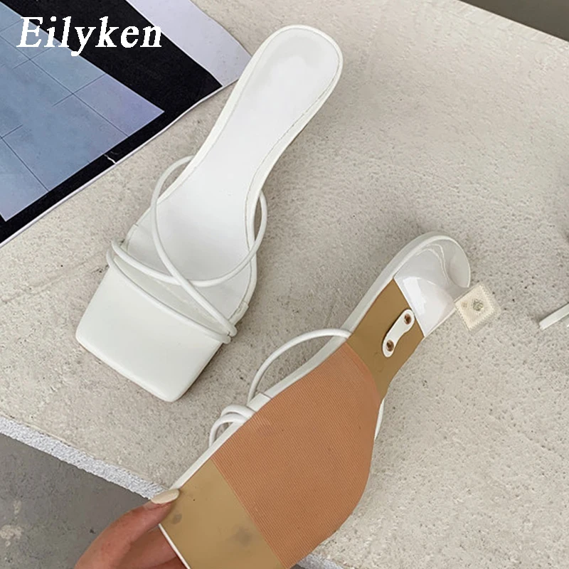 Eilyken/Модные женские римские сандалии Дизайнерские летние повседневные