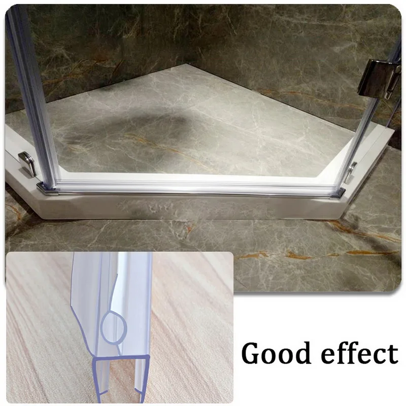 Душевая дверь нижнее уплотнение водный барьер полоса для предотвращения утечки