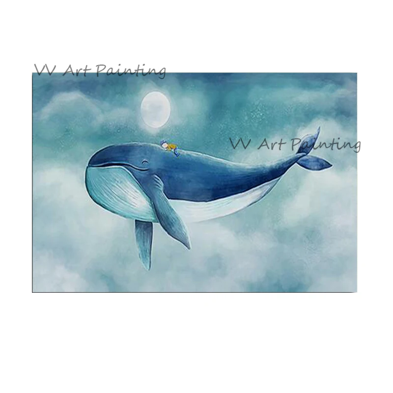 Горячая Распродажа ручная роспись абстрактная животная картина маслом