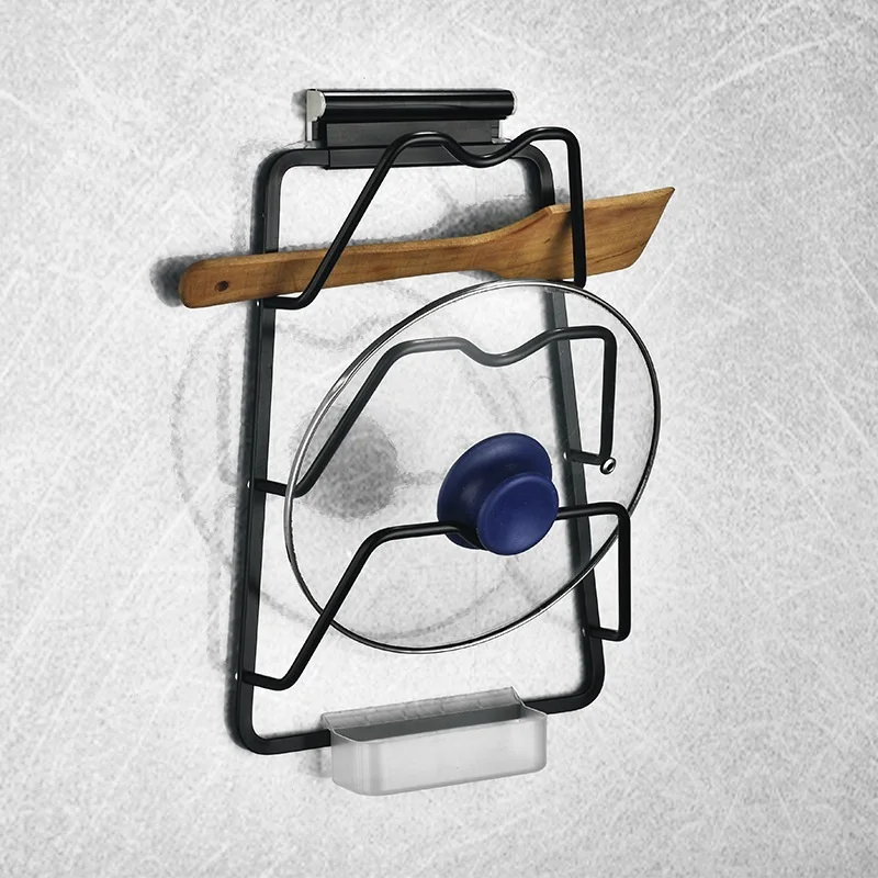 

Без перфорации пространство Алюминий Кухня настенный стеллаж для выставки товаров Комбинации получения приправа стеллаж для горшков Крыш...