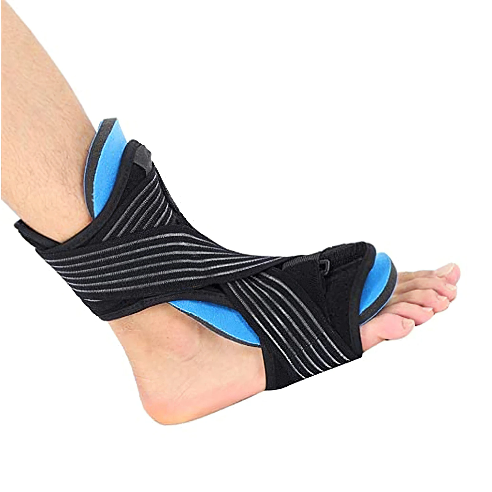 

1 комплект спортивный бандаж на лодыжку для фитнеса, тренажерного зала, тренажер для поддержки голеностопа, эластичная повязка для ног, защи...