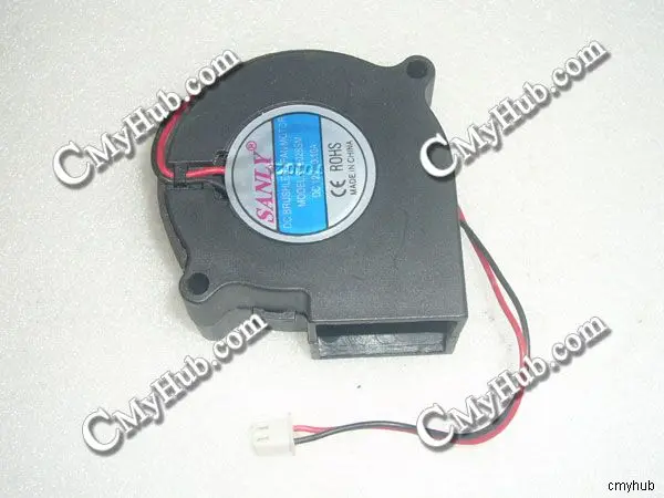 Вентилятор для охлаждения SANLY SF6028SL R SF6028SM, 12 В постоянного тока, 6028 дюйма, 6 см, 60x60x28 мм, 2 контакта, 2 провода