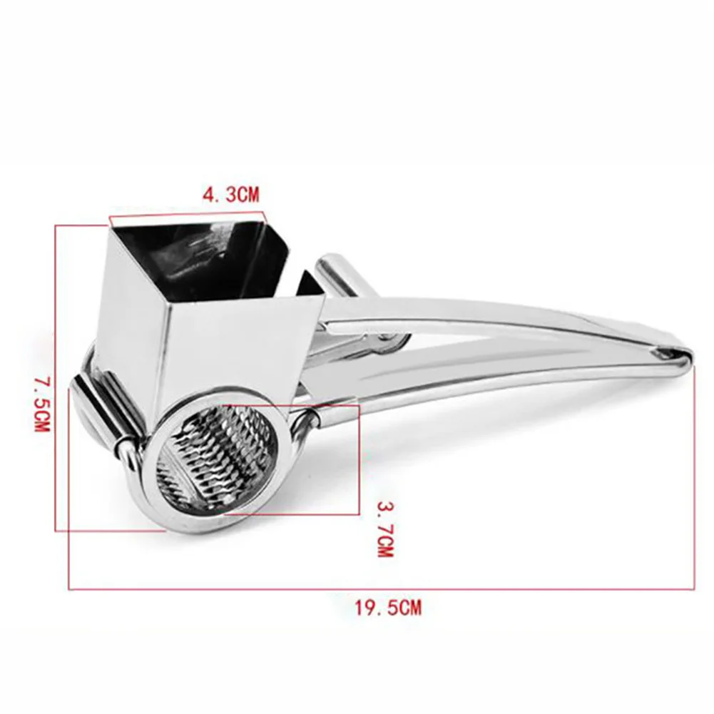 Нержавеющая сталь терка для сыра роторный измельчитель овощей Шредер салат