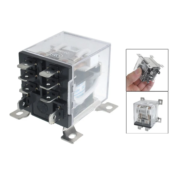 JQX 12F 2Z DC 12V 30A DPDT реле питания общего назначения 8 Pin|Реле| |