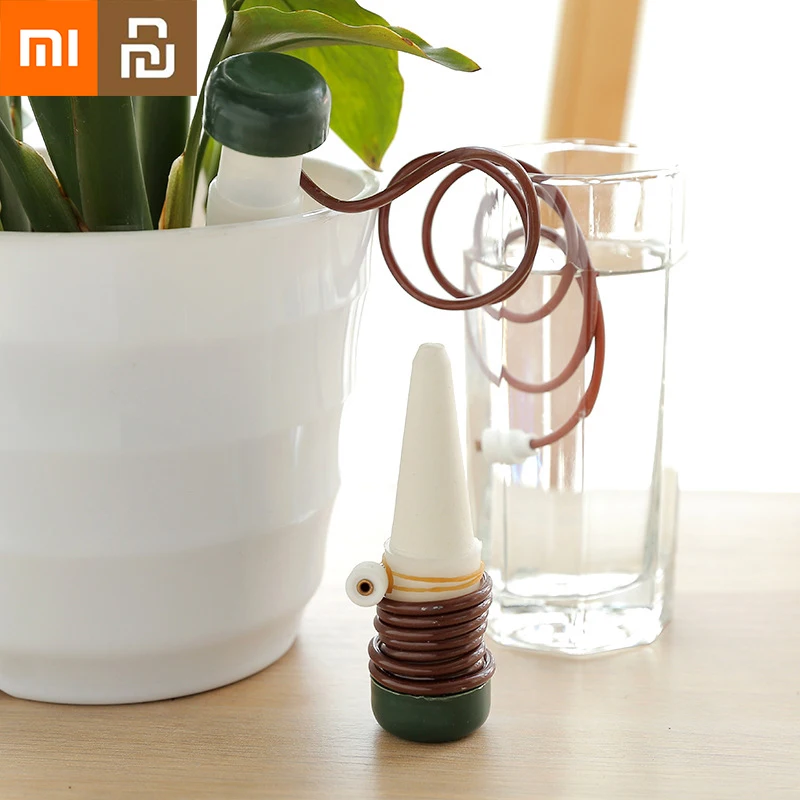 

NEW2022 Xiaomi Youpin Automatic Houseplant Flower Waterer Drip Irrigation For Flower Pots Home Garden Irrigation Creative