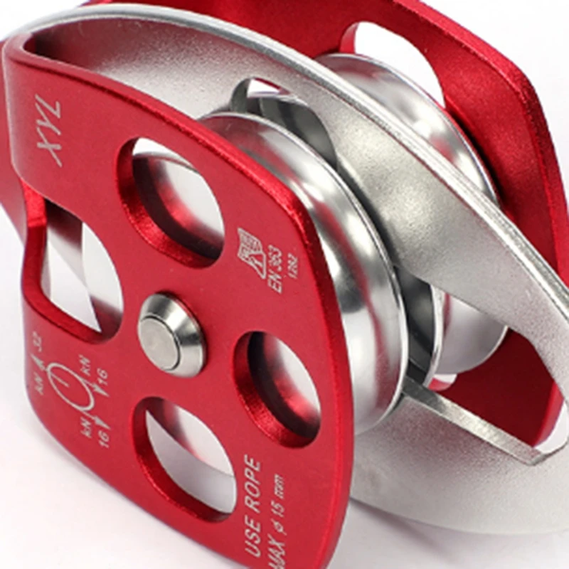 

Xyl Rescue Pulley Single & Double Sheave with Swing Plate Coaxial Side Plate Double Pulley