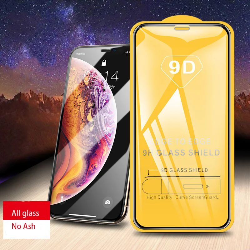 

9D Full Cover Tempered Glass For Huawei Y9s Y6s Y9 Y7 Y7p Y6 Y5 Pro Prime Lite 2018 2019 Screen Protector Protective Film Glass