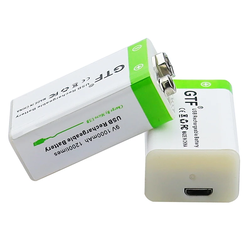 GTF новый 9 в 1000 мАч USB зарядка аккумулятор литий-ионный Micro для мультиметра