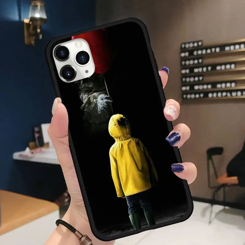 

Stephen King s It pennywise Phone Case for iPhone 11 12 pro XS MAX 8 7 6 6S Plus X 5S SE 2020 XR Soft silicone