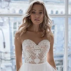 Сексуальное Тюлевое богемное свадебное платье А-силуэта, простые свадебные платья в стиле бохо, платье для невесты, элегантные женские платья