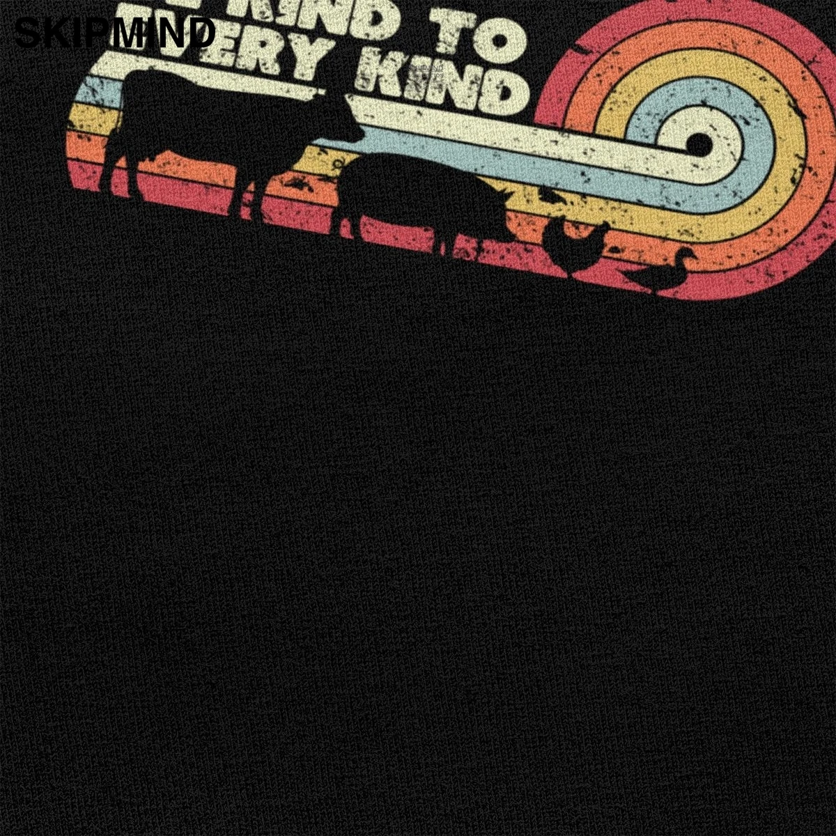 Модные Винтажные 70s Вид к каждому футболка для мужчин с коротким рукавом