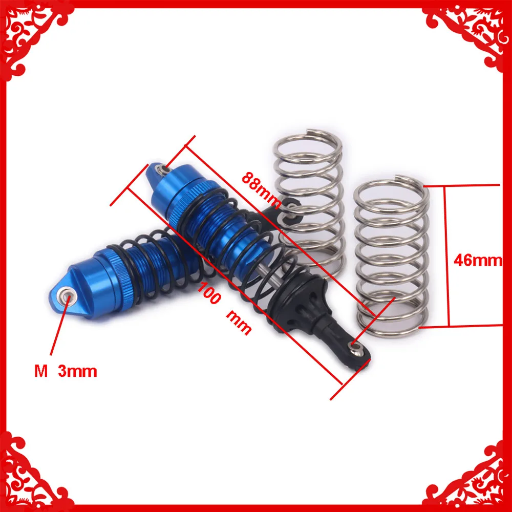 Задний амортизатор для мотоцикла длинный 100 мм Rc хобби автомобиля 1/10 Traxxas E Revo 5460