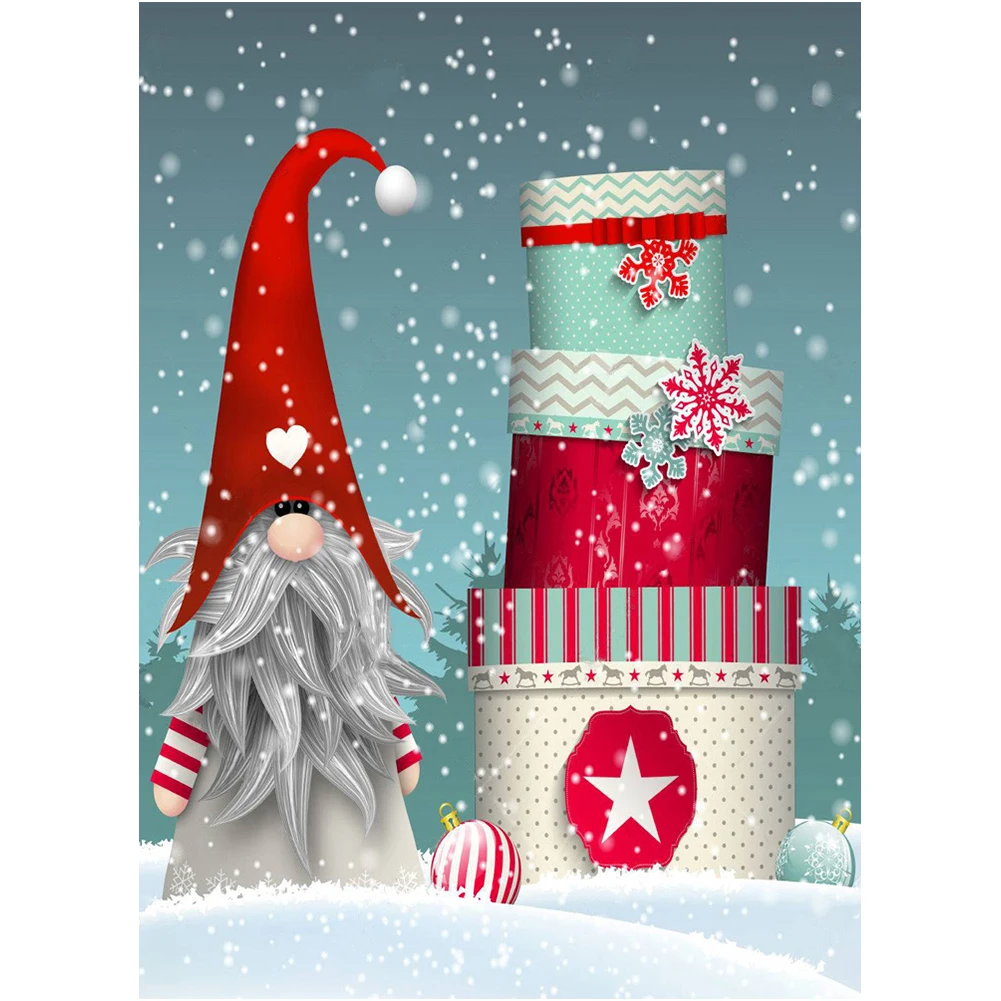 

Eniref Diamond Painting 5D Full Round Art Picture Christmas Diamond Mosaic Embroidery kits Home Decor DIY Exquisite Gifts