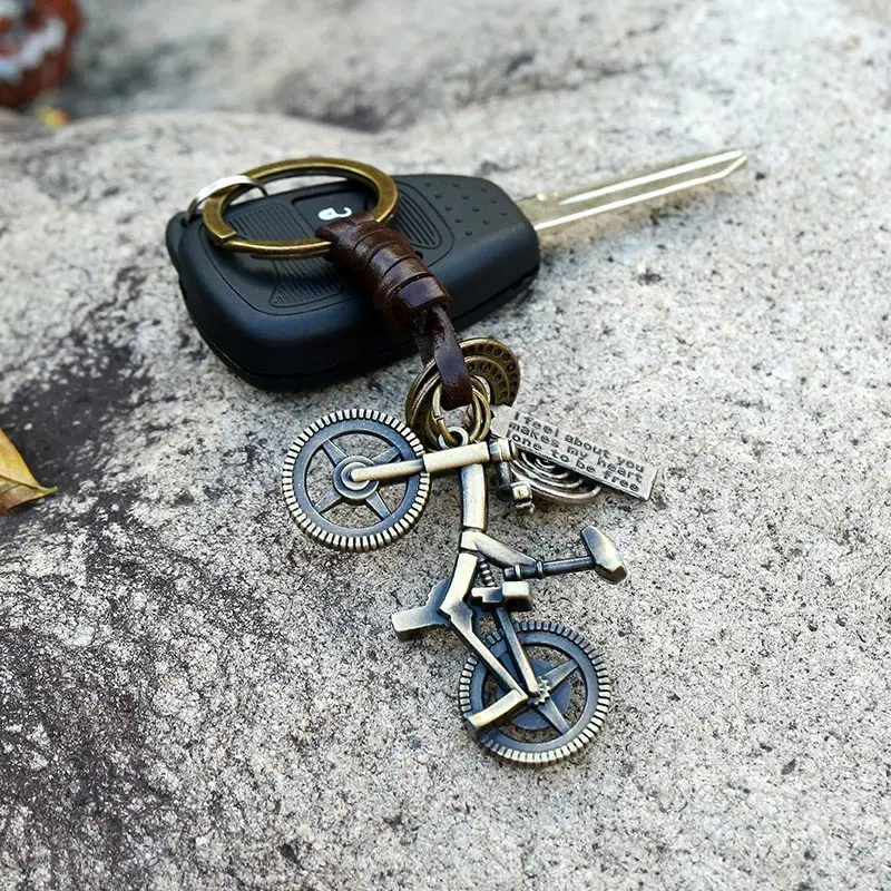 

Retro Key Ring Cycling Bike Rings Keychain Bicycle Key Cheap Carbon Mtb Road Bike Parts Bicycles Bike Parts Compact Practical