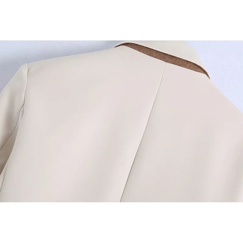 

Conjunto de dos piezas para mujer, Blazer y pantalones holgados de gran moda informal, trajes Chic, novedad de 2021